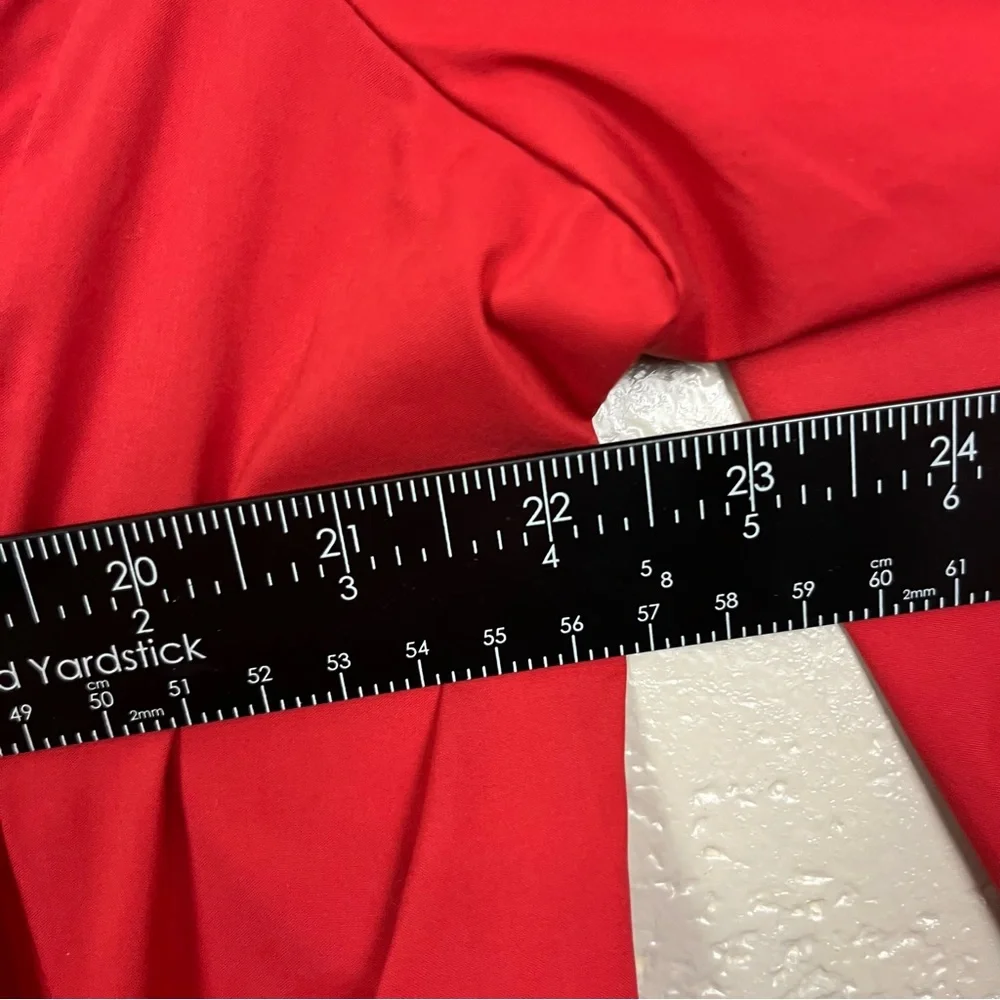 Men's L Adidas Climaproof Windbreaker Jacket Red‎ Size Large
